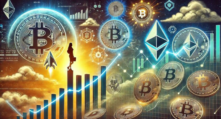 DALL·E-2024-11-20-10.33.44-A-dynamic-digital-illustration-illustrating-the-concept-of-Altcoin-Season-with-two-key-reasons-supporting-the-case.-The-image-features-a-rising-pric DALL·E-2024-11-20-10.33.44-A-dynamic-digital-illustration-illustrating-the-concept-of-Altcoin-Season-with-two-key-reasons-supporting-the-case.-The-image-features-a-rising-pric